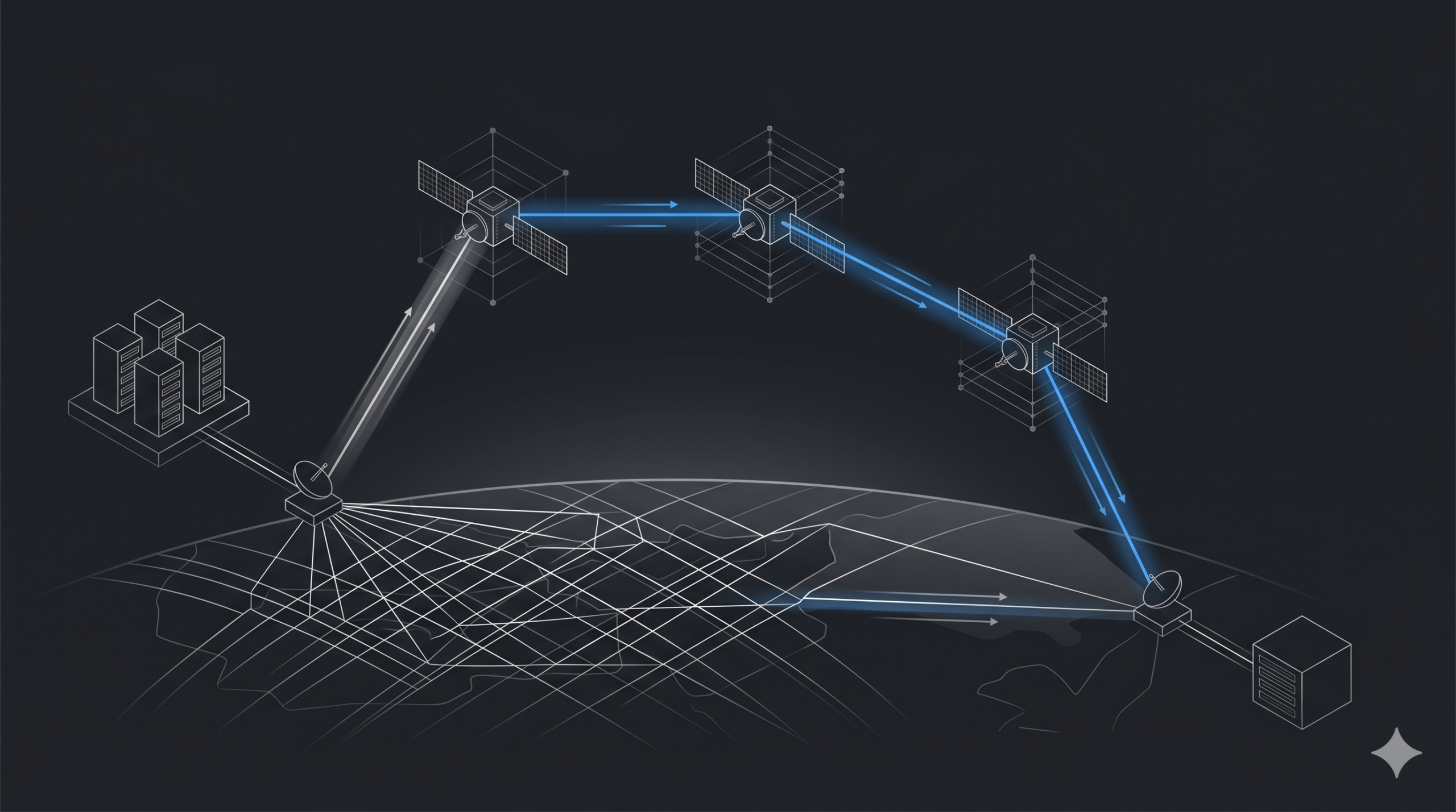 The Optical Inter-Satellite Link: The Nanoradian Mechanics of Sovereign Data Routing