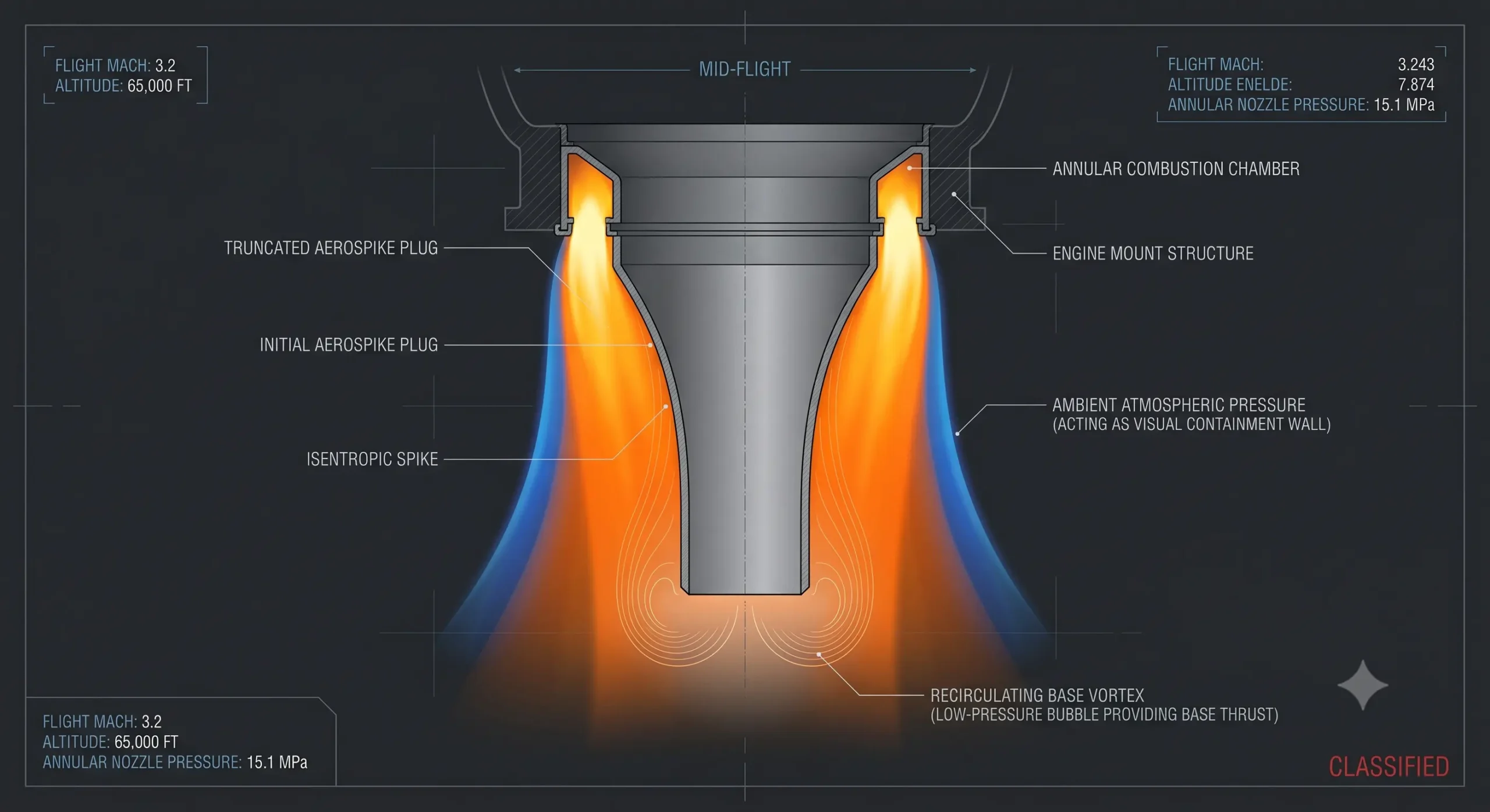 The Inside-Out Rocket Engine