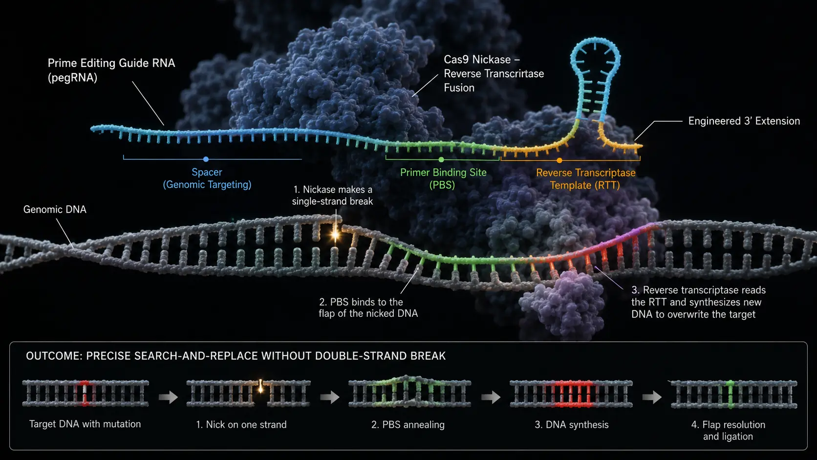 How to Rewrite Human DNA Without Breaking It