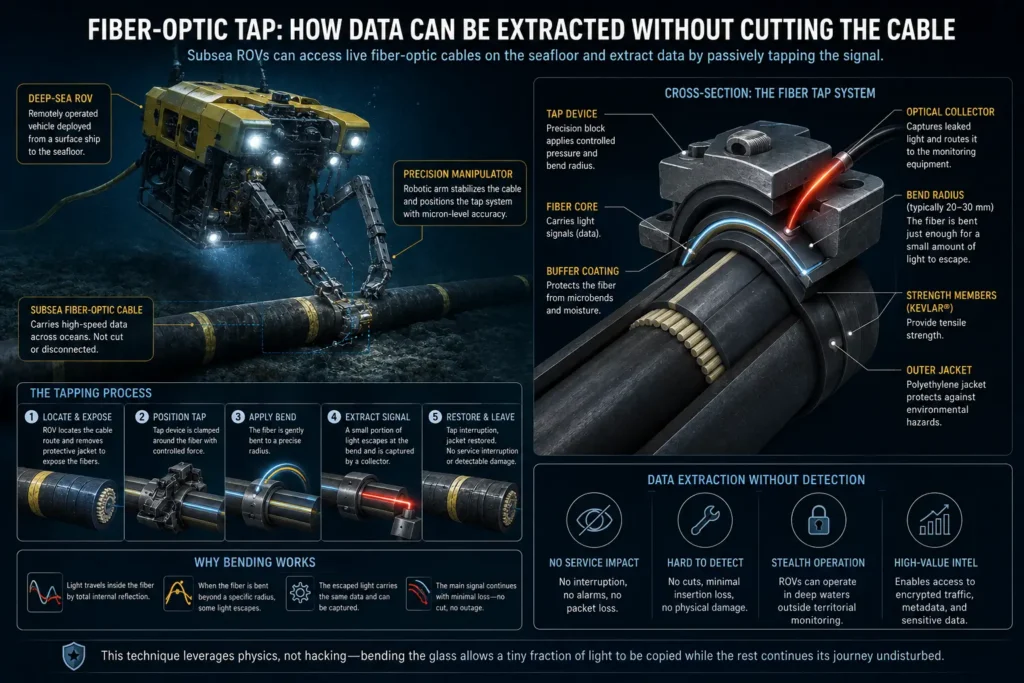 Autonomous Underwater Vehicles (AUVs) and SMART cables defending critical undersea infrastructure.