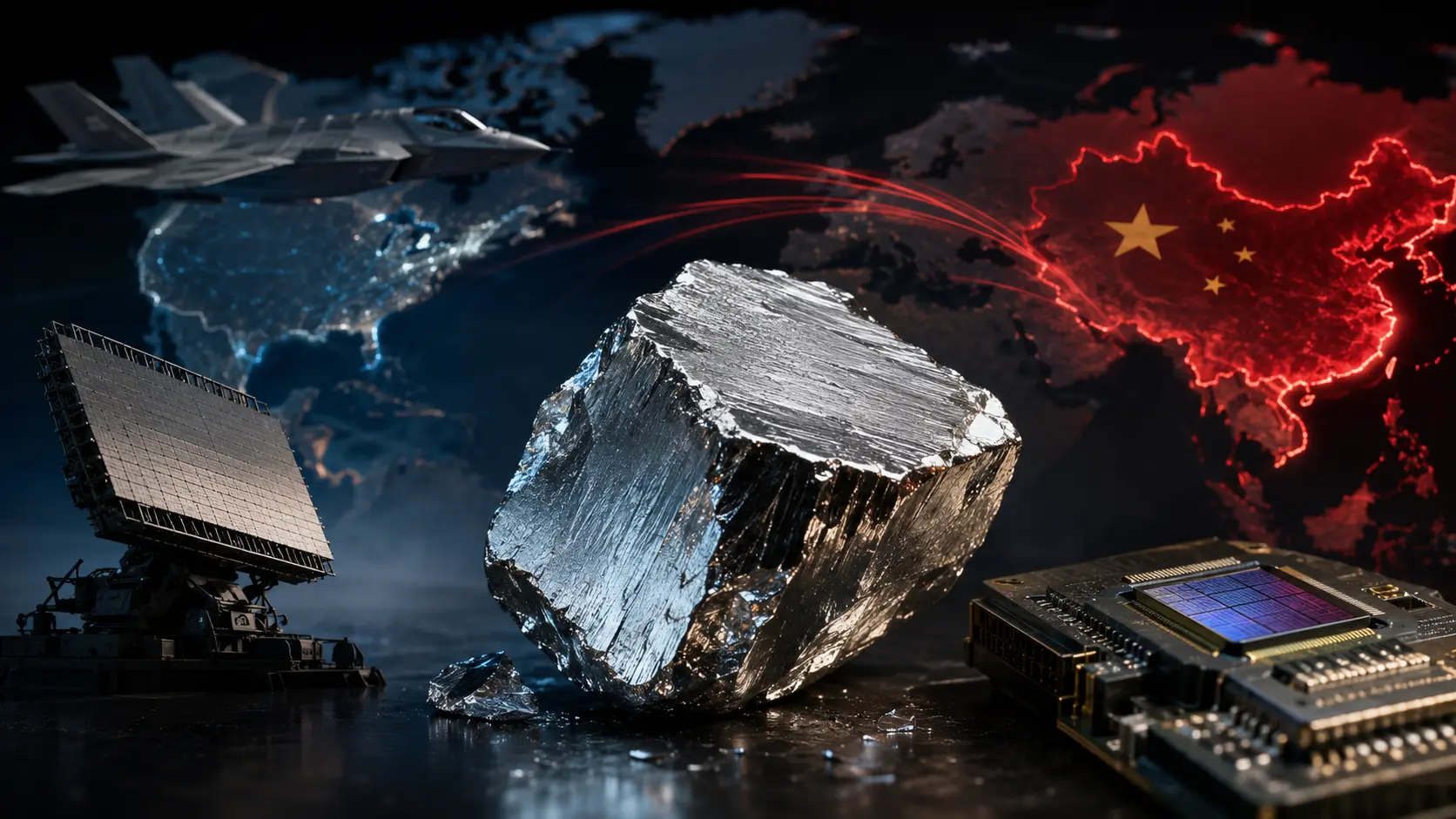 China gallium export embargo disrupting the global GaN semiconductor supply chain