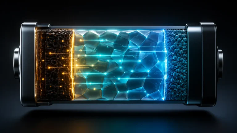 Commercial solid-state EV batteries replacing liquid electrolytes to surpass 350 Whkg energy density.