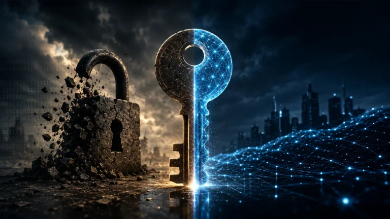 Lattice-based cryptography vs RSA encryption in post-quantum networks