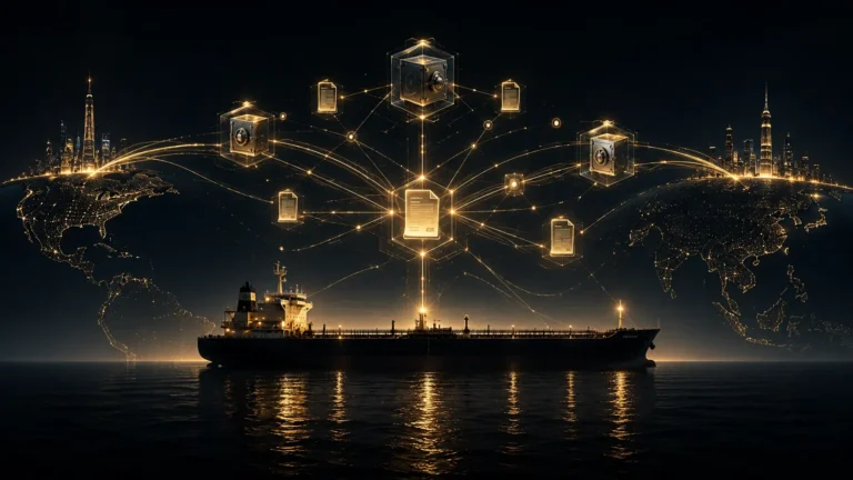 Physical commodity trade finance funding massive oil tankers and global shipping logistics.