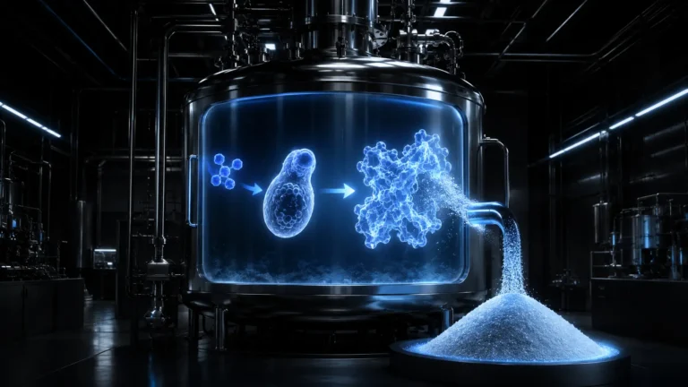 Precision fermentation bioreactor brewing animal-free dairy proteins using engineered yeast