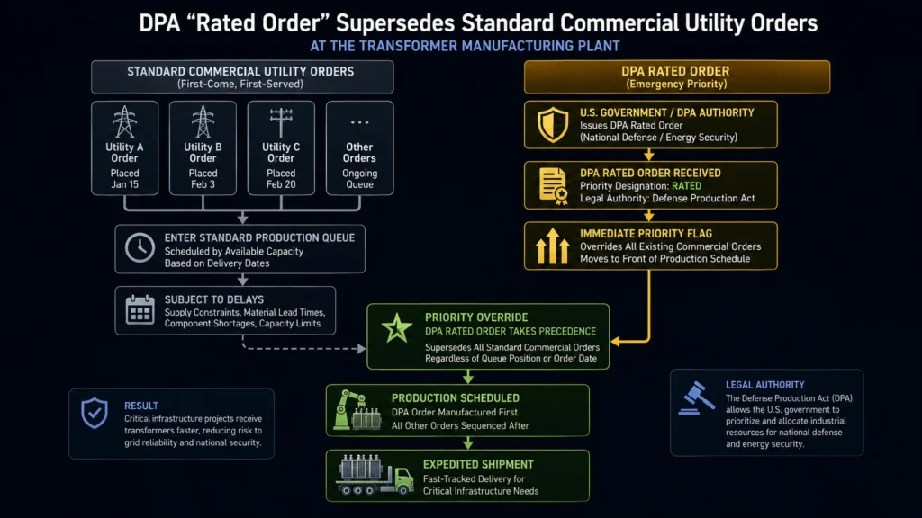 Projected hyperscale data center power consumption growth leading to severe transformer shortages.