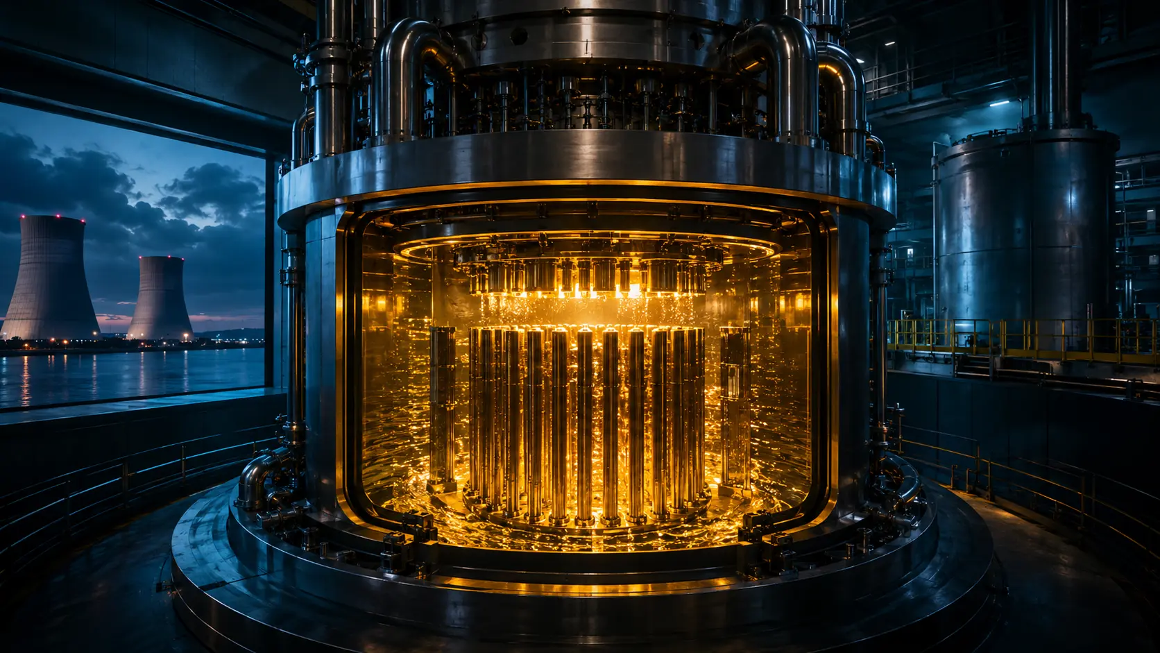Sodium-Cooled Fast Reactor generating Gen IV nuclear energy