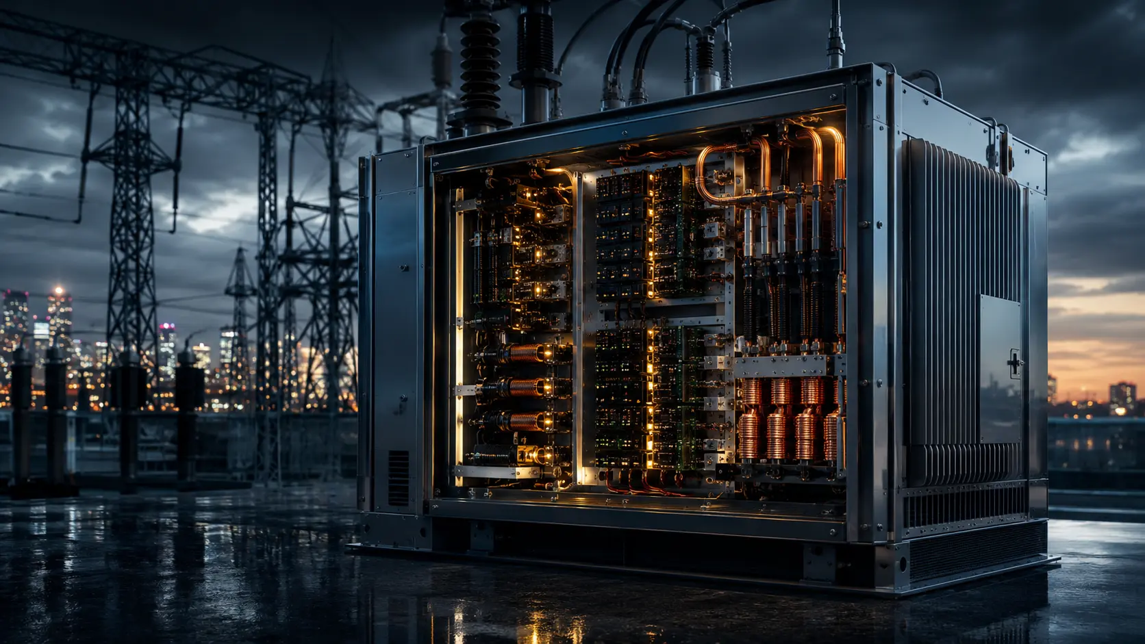 Solid-State Transformers using Silicon Carbide to modernize the electrical power grid