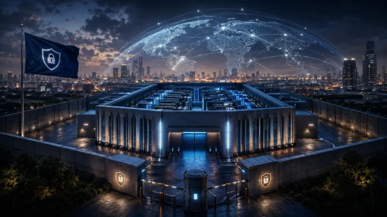 Sovereign AI cloud infrastructure providing localized compute and data sovereignty.