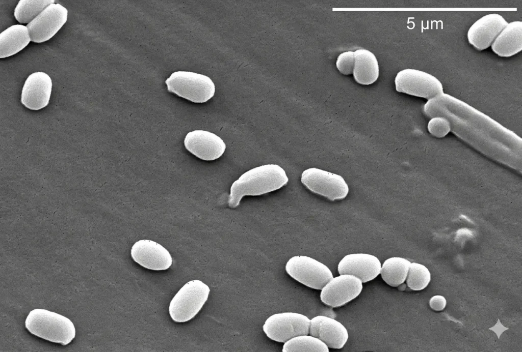 Sporosarcina pasteurii The extremophile bacteria capable of surviving the toxic, crushing environment of curing concrete..