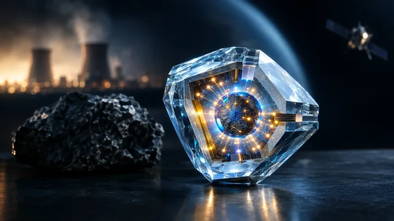 Betavoltaic Diamond Batteries utilizing Carbon-14 isotopes for deep-space micro-power generation.