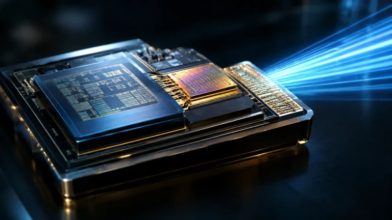 Sub-THz 6G transceivers utilizing Indium Phosphide chiplets for high-frequency RF transmission.