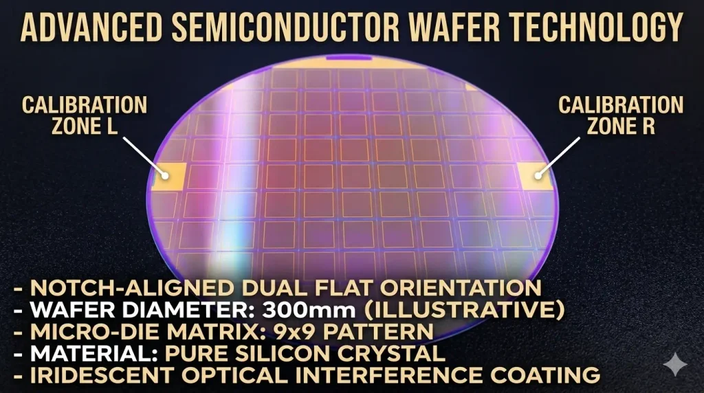 The Post-Silicon Substrate: Indium Phosphide (InP) wafers provide vastly superior electron mobility compared to silicon, allowing transistors to switch fast enough to generate Sub-THz frequencies..